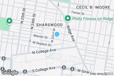 Map image of the property - 2125 Master St