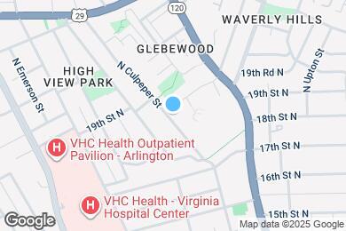 Map image of the property - 1817 N Culpeper St