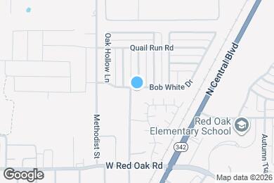 Map image of the property - 202 Bob White Dr