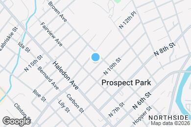 Map image of the property - 281 N 11th St