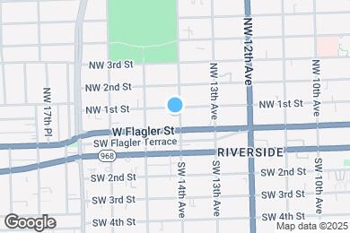 Map image of the property - 32 NW 14th Ave