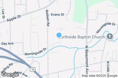Map image of the property - Legacy at Baldwin Ridge Apartments
