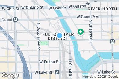 Map image of the property - 544 W Kinzie St