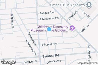 Map image of the property - 2203 E Rosebud Ave