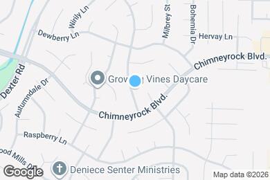 Map image of the property - 1838 Oak Springs Dr