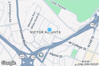 Map image of the property - 927 W College St