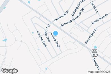 Map image of the property - 1309 Chase Trl