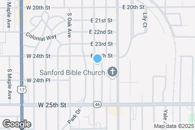 Map image of the property - 2410 S Palmetto Ave