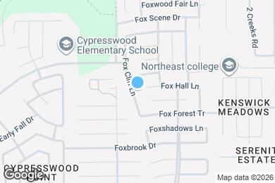 Map image of the property - 20746 Fox Cliff Ln