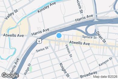 Map image of the property - 413 Atwells Ave