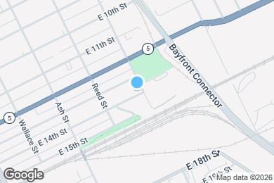 Map image of the property - 754 E 14th St