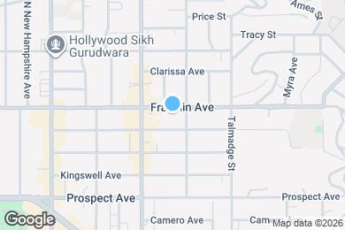 Map image of the property - 4416 Franklin Ave