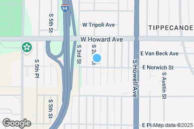 Map image of the property - 3972 S 2nd St