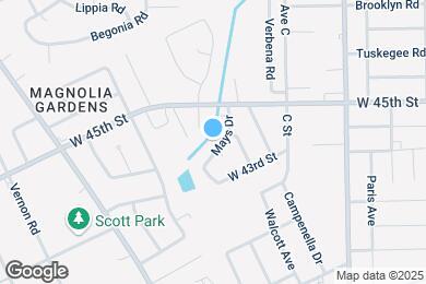 Map image of the property - 5342 Mays Dr