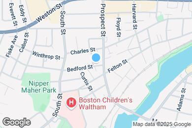 Map image of the property - 13 Bedford St