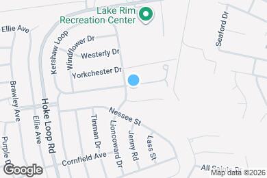 Map image of the property - 1329 Kershaw Loop