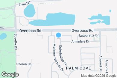 Map image of the property - 7907 Outerbridge St