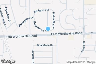 Map image of the property - 959 Shenandoah Way