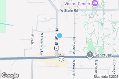 Map image of the property - Wegner Apartments