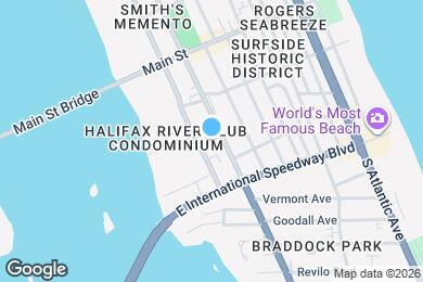 Map image of the property - 138 S Peninsula Dr