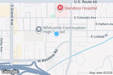 Map image of the property - 204 W Linfield St