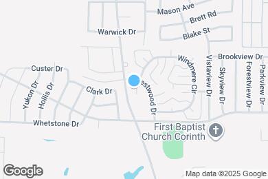 Map image of the property - 12 The Briars