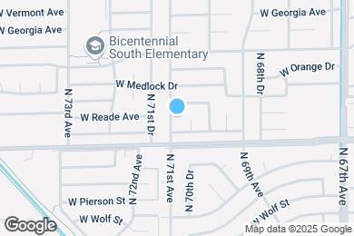 Map image of the property - 5029 N 71st Ave