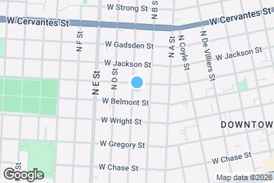 Map image of the property - 410 N C St