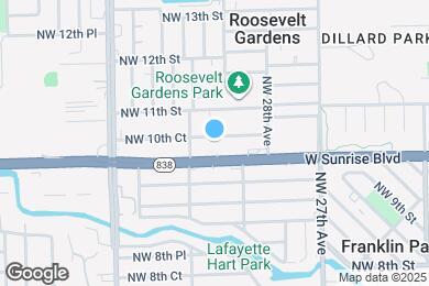 Map image of the property - 2900 NW 10th Ct