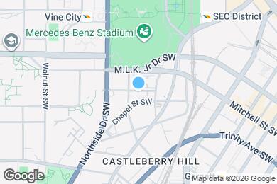 Map image of the property - 438 Markham St SW