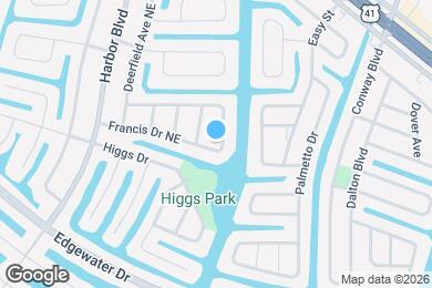 Map image of the property - 146 Francis Dr NE