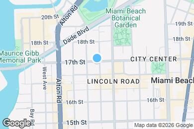 Map image of the property - 1698 Jefferson Ave