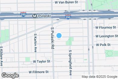 Map image of the property - 3939 W Lexington St