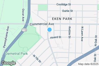 Map image of the property - 521 North St