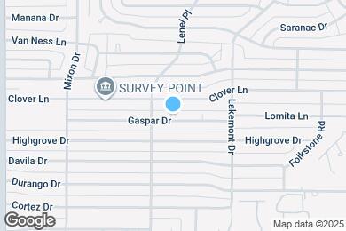 Map image of the property - 3925 Gaspar Dr