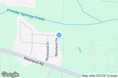 Map image of the property - 228 Moreland Cir