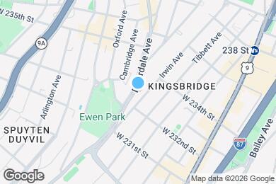 Map image of the property - 3240 Riverdale Ave