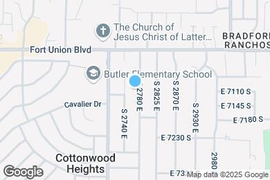 Map image of the property - 7100 S 2780 E