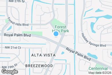 Map image of the property - 8320 NW 24th St