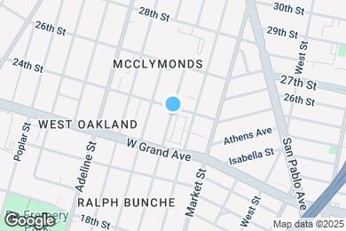 Map image of the property - 2370 Filbert St