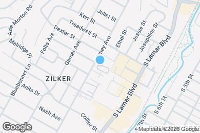 Map image of the property - 1115 Kinney Ave