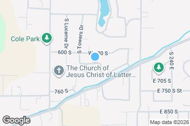 Map image of the property - 52 W 650 N