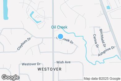 Map image of the property - 3811 Oil Creek Dr