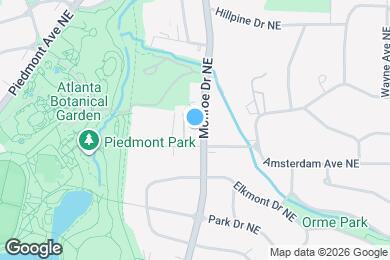 Map image of the property - 1246 Monroe Dr NE