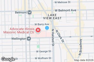 Map image of the property - 3038 N Halsted St
