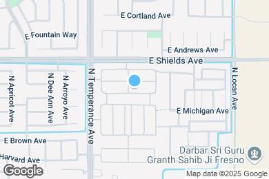 Map image of the property - 7170 E Amherst Ave