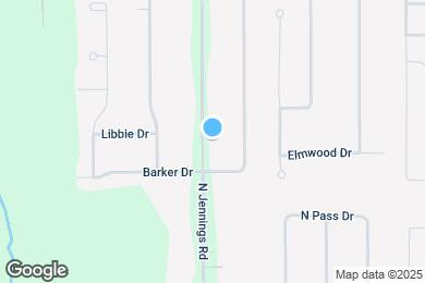 Map image of the property - 11314 N Jennings Rd
