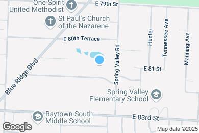 Map image of the property - 8708 E 81 Terrace
