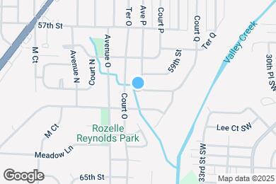 Map image of the property - 5916 Ave P