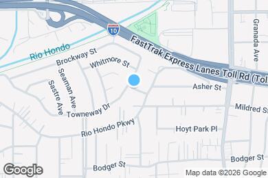 Map image of the property - 10 Asher St